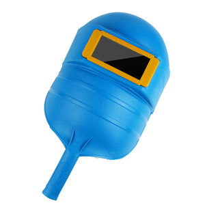Máscara de soldadura de prevención de salpicaduras de mano resistente a impactos de alta calidad Máscara de soldadura de plástico negro - Product Image 1