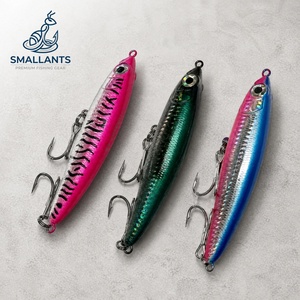 Leurre artificiel dur Smallants Chaser45 45g 140mm en ABS |   Leurre flottant pour la pêche en mer avec 5 hameçons résistants au sel, modèle <span class=keywords><strong>Maria</strong></span> - Product Image 5