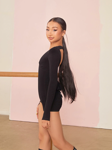 Sexy Latin Dance leotard V cổ kim loại chuỗi Samba Tango Rumba Chacha Fringe dance váy bộ hiệu suất trang phục cho cô gái - Product Image 3