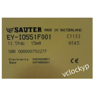 1 pieza usada SAUTER EY-I0551F001 - Product Image 1