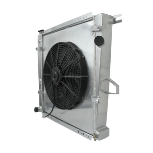 适用于福特探索者运动/水星登山者2000-2001全铝散热器，带风扇护罩 - Product Image 3