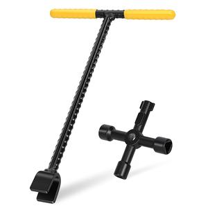 <span class=keywords><strong>Clé</strong></span> de compteur d'<span class=keywords><strong>eau</strong></span>, <span class=keywords><strong>clé</strong></span> de vanne de bordure, outil de <span class=keywords><strong>clé</strong></span> <span class=keywords><strong>pour</strong></span> vanne d'arrêt principale d'<span class=keywords><strong>eau</strong></span> de bordure - Product Image 1