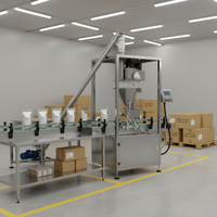 Vente directe usine – Nouvelle machine de dosage automatique de poudre à vis sans fin pour détergent sec, 1000g, pour usage industriel et emballage en sacs