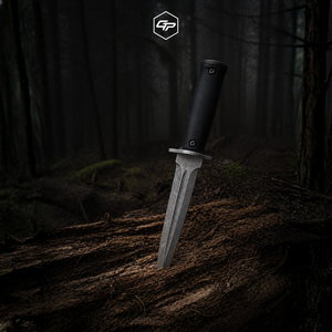 Handmade DIY O2 Steel Flat Grind <b>Sharp</b> Pointed Blade Tactical Fixed Blade Survival <b>Knife</b> Full Tang with Kydex Sheath Outdoor - Product Image 4