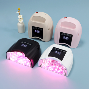 2027 Bestseller Rosa Kabellose Wiederaufladbare Pro Cure UV-Gel Nagel-LED-Lampe Trockner 98W Nagellicht mit Rosa Licht - Product Image 2