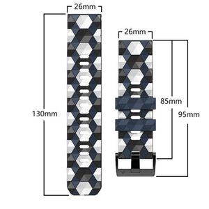 สายรัดนาฬิกาอัจฉริยะ26 22มม. easyfit สำหรับ <span class=keywords><strong>Garmin</strong></span> <span class=keywords><strong>Fenix</strong></span> 7X/5/<span class=keywords><strong>5X</strong></span> <span class=keywords><strong>plus</strong></span>/ 6X <span class=keywords><strong>sapphire</strong></span>/ 6X Pro ลายกีฬาฟุตบอลพลังงานแสงอาทิตย์ - Product Image 4