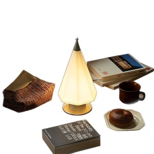 Nordic Minimalist Rechargeable Desk Lamp Tulip Shape Touch Control Ambient <b>Light</b> For Bedroom Living Room Study <b>USB</b> Powered - Product Image 5