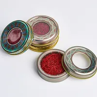 Emballage de pot décoratif vide personnalisé, boîte cadeau Saffrongift, 1 gramme de safran, boîte cadeau en papier rigide, Zafferano Confezione pour le safran