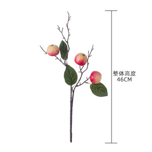 Branches d'Apple Artificielles CallaFloral en Plastique, Décoration de Fruits Faux MW10101, Décoration d'Intérieur - Product Image 4