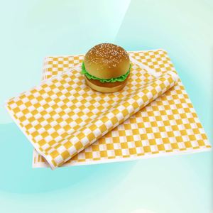 Papel de Envoltura Resistente al Aceite de Grado Alimenticio con Logotipo Personalizado al por Mayor para Hamburgueserías y Restaurantes de Pollo Frito - Product Image 2