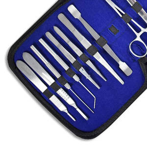 Kit de formation médicale durable le plus vendu pour étudiants, instruments chirurgicaux réutilisables, coussin en silicone pour simulation cutanée, ensemble de pratique de suture - Product Image 2