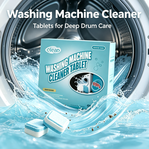 Tablettes de nettoyage pour lave-linge <span class=keywords><strong>à</strong></span> chargement par le haut et frontal, universelles, multi-scénarios, pour éliminer les mauvaises odeurs et purifier le tambour - Product Image 1