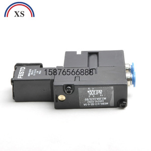   Vanne solénoïde MEBH-4/2-QS-6-SA 20.7-25.3V DC pour pièces de presse d'impression Heidelberg - Product Image 4