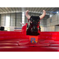 Machine gonflable de tauromachie de taureau mécanique de rodéo de qualité marchande pour l'équitation mécanique extérieure de taureau