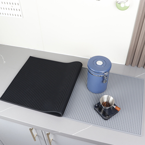 <b>Silicone</b> <b>Mats</b> Rubber Bar <b>Mats</b> Coffee <b>Mats</b> Soft <b>Silicone</b> Pads No-Slip Table <b>Mats</b> for Kitchen Home - Product Image 1