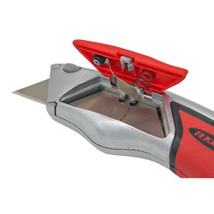 Dao Làm Việc Bằng Gỗ Lưỡi Cắt Giấy Dán Tường Có Thể Thu Gọn Dao Tiện Ích Hạng Nặng Bằng Hợp Kim Kẽm Với 5 Lưỡi Tải Tự Động - Product Image 6