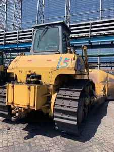 Used Komatsu D155AX-5 Crawler <b>Bulldozer</b> with Short Turning Radius Core Components Include Pump Engine Gearbox - Product Image 2