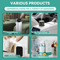 Diffuseur d'arômes commercial grande surface Vinescents 500 ml, machine à parfum murale avec moniteur d'huile intelligent pour la maison