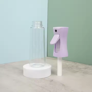 Bouteille pulvérisateur vide en plastique de 200 ml et 300 ml avec gâchette, pour brume continue, idéale pour les cheveux et les produits capillaires - Product Image 5