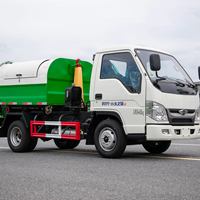 Prix des petits camions à ordures compacteurs chinois