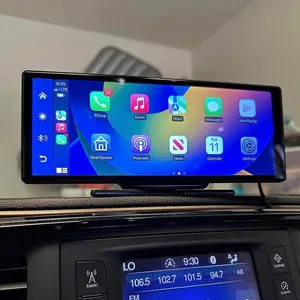 Joyeauto 10 inch cảm ứng Carplay Màn hình MP5 Máy nghe nhạc xe chơi gương liên kết FM TF Carplay Android tự động