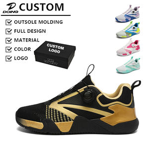 Nuevas Zapatillas de Bádminton y Pádel de Talla Grande con Logo Personalizado, de Goma y Cuero, Antideslizantes, Transpirables y Cómodas <span class=keywords><strong>para</strong></span> Pickleball y <span class=keywords><strong>Tenis</strong></span> <span class=keywords><strong>para</strong></span> <span class=keywords><strong>Hombre</strong></span> - Product Image 1
