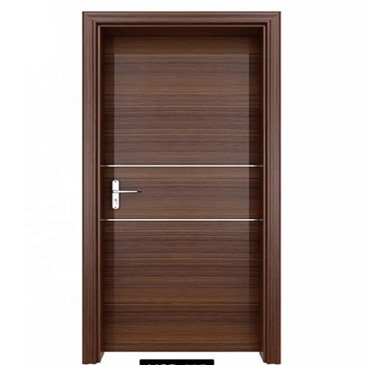 Porta di legno interna per camera ignifuga design porta in legno per porte interne moderne all'ingrosso