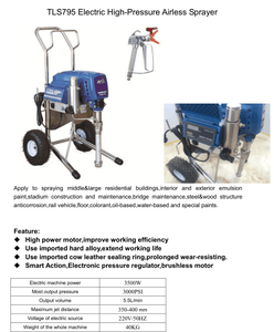 Airless <b>Power</b> Spray Guns Convenient Paint <b>Sprayer</b> - Product Image 6