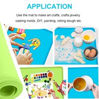 Napperon imprimé personnalisé sans BPA ensemble d'alimentation pour bébé sans Bpa napperons en silicone pour enfant en bas âge pour Table à manger