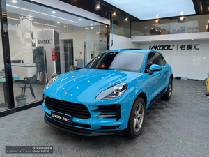 Chất lượng cao Hot Bán bong bóng màu miễn phí bao bì phim PET Miami màu xanh xe vinyl bọc - Product Image 6