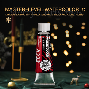 Vente flash - Ensemble de peinture <span class=keywords><strong>gouache</strong></span> sur le thème de Noël, 24 couleurs, emballage en bois, pour bricolage, idéal pour les étudiants, cadeau parfait - Product Image 5