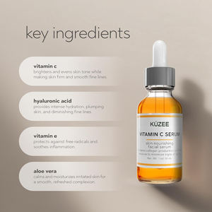 Serum Wajah pelembab bintik hitam, kerutan wajah Vitamin C asam Hyaluronic glikolat kolagen asam Retinol - Product Image 5