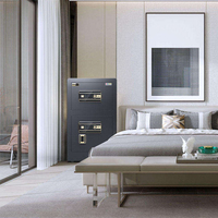 Caja Fuerte Electrónica Inteligente de Doble Puerta Grande, Fabricada en Fábrica, con Seguridad Única para el Hogar, Oficina o Banco, para Guardar Dinero
