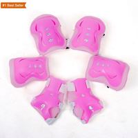 Ensemble de protections pour les genoux et les coudes Istaride pour enfants - Imperméable, respirant, élasticité réglable pour la course à pied et les sports