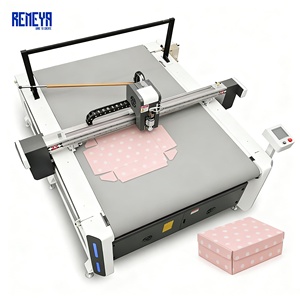 Cortadora Industrial CNC de Cuchilla Oscilante REMEYA para Cartón Triple Flauta AB de 55mm con Herramienta de Corte en V para Cortadora de Cama Plana - Product Image 1