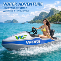 Karts aquatiques électriques, bateaux rapides pour adultes, mini-bateaux à moteur à grande vitesse pour deux personnes, puissants bateaux à moteur pour une personne, surf, matériau EPP, Chine