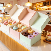 Boîte d'emballage pour œufs et biscuits, personnalisable avec logo, en carton ondulé recyclable, gaufrage, pour boulangerie, pâtisserie, macarons, biscuits
