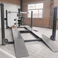 Machine d'alignement de roues 3D haute précision économique CHINSONG CWA-900 certifiée CE avec moniteur 24 pouces pour ateliers de réparation automobile