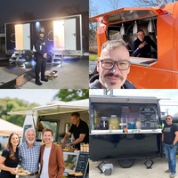 Remorque de concession mobile haut de gamme entièrement équipée, conteneur préfabriqué pour boutique éphémère, bar, café, restaurant, restauration rapide