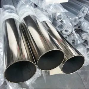 Yüksek kalite 304 fiyat Inox paslanmaz çelik dikişsiz 304 316 316l 0.3mm ASTM paslanmaz çelik boru