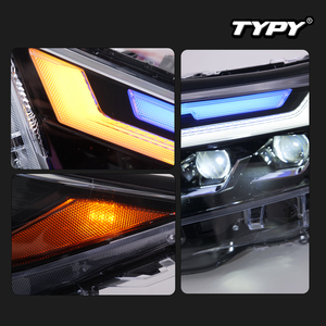 Luces LED de circulación diurna con intermitentes luminosos de 12V, novedad para 2020-2025, para mejora de faros híbridos - Product Image 2