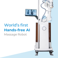 Fauteuil de Massage Professionnel Propulsé par l'IA 2025, Robot de Massage Zéro Gravité Corps Entier, Luxe 4D, Étirement, Distributeur Automatique, Alimentation Électrique