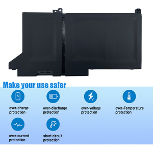 Nouvelle batterie d'ordinateur portable de remplacement pour Dell <span class=keywords><strong>DJ1J0</strong></span> 451-BBZL PGFX4 ONFOH <span class=keywords><strong>DJ1J0</strong></span> pour Dell Latitude 12 7000 7280 7480 Series 42Wh 11.4V - Product Image 4