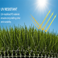 Gazon artificiel tissé de qualité supérieure, vert printanier réaliste et naturel pour toit, terrasse, balcon