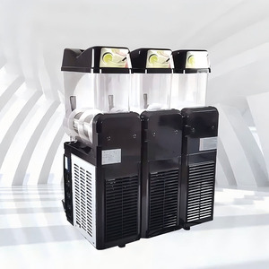 เครื่องทำน้ำแข็งแบบตั้งโต๊ะ ความจุ 12L-36L แบบถังเดี่ยว ถังคู่ ถังสาม สำหรับขายเครื่องดื่มเชิงพาณิชย์ รุ่น AS-Icecream142 ทรงพลัง - Product Image 2