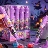 Stylo Magique de Sorcière - Bonbons Liquides - Sirop Gommeux Fantaisie DIY pour Halloween - Vente en Gros de Confiserie pour Détaillants - Approvisionnement Direct Usine