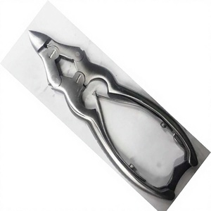 ASAP Coupe-ongles robuste en acier inoxydable, économique, double action, pour podologie, droit et courbé - Product Image 4