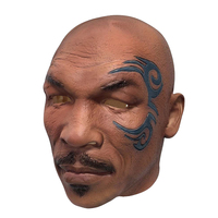Masque réaliste de visage de célébrité en latex souple, masque de tête humaine pour cosplay, masque de fête en caoutchouc, masque de mascarade artificiel pour homme, masque amusant pour toute la tête