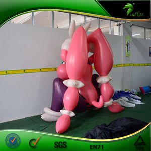 ตุ๊กตายางเป่าลมรูปตัวละครอนิเมะญี่ปุ่น Hongyi รุ่น Squeaky Inflatable Lopunny หน้าอกใหญ่ - Product Image 6