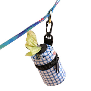 Portable Dog Poop <b>Bag</b> Carrier - Lightweight Zippered Pet Waste <b>Bag</b> <b>Holder</b> for Walking - Product Image 4